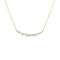 Pear & Round Shaped Diamond Necklace - 1